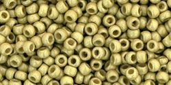 11/0 PF482 Toho Matte PermaFinish Yellow Gold/30g