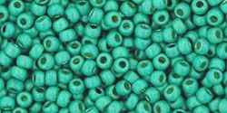 11/0 PF484 Toho Matte PermaFinish Galv GreenTeal/30g