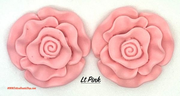 30mm Matte Roses/pr (Please choose color)