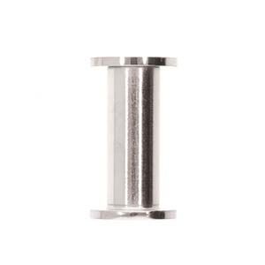 Rhodium Plated Medium Column Pendant/ea