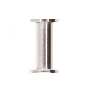 Rhodium Plated Medium Column Pendant/ea