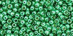 11/0 P495I Toho Permafinish Galv Spring Green/30g