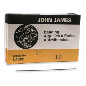 John James Needles #12 shorts 25/pkg