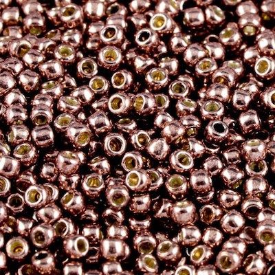 11/0 P490 Toho Perma Finish Galv Mauve/30g