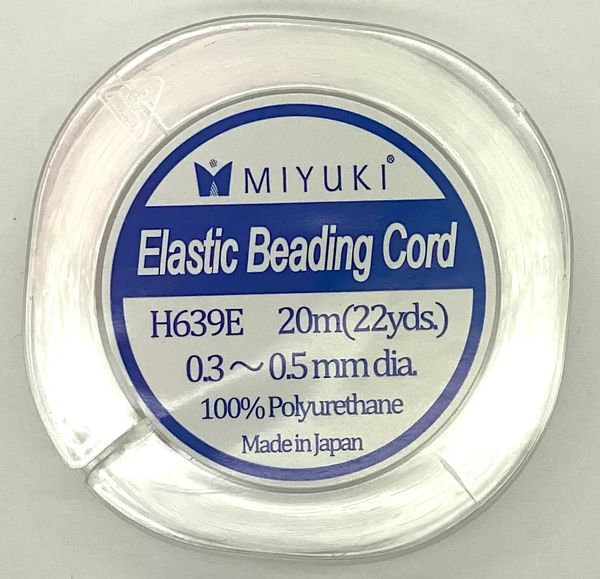 Miyuki Elastic Beading Thread Spool/ea (PLEASE CHOOSE SIZE)
