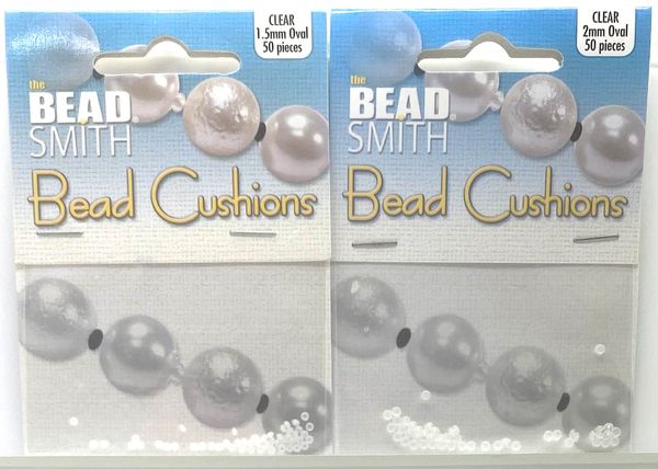 Bead Cushions 50pcs/pkg (PLEASE CHOOSE SIZE/COLOR)