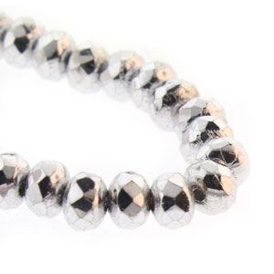 FIRE POLISH DONUT 3x5MM LABRADOR 50BD/ST
