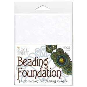 Beading Foundation 4.25"x5.5" Black or White/1 sheet
