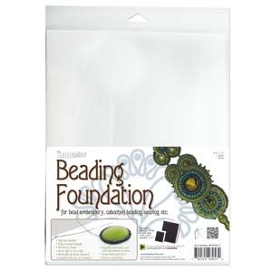 Beading Foundation 8.5"x11” Single Pack White or Black
