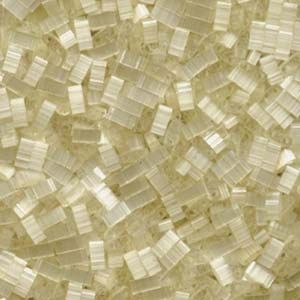 TLH2591 Half Tila Bd 5mm Silk Pale Light Yellow/7.8gm