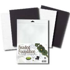 Beading Foundation 4.25"x5.5" 4 pack/ White, Black, or Mixed