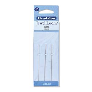 JEWEL LOOM NEEDLES 3.125 IN (8 CM) 6 PC/CD-