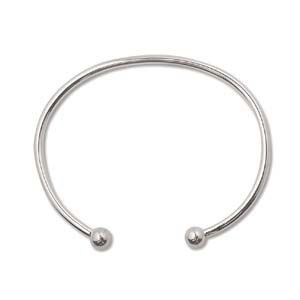 Add A Bead Bangle Silver Color/ea