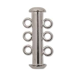 Magnetic 3 Ring Tube Clasp S/P 22mm/ea