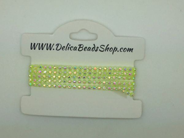 SS8 Neon Yellow/Crystal/yd