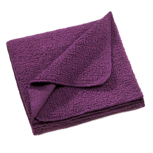 PURPLE SHERPA FLEECE BLANKET Shelly's Gift Shop