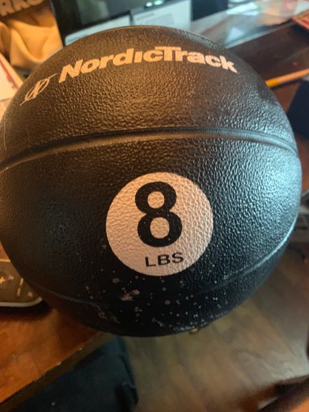 8 lb Medicine balls new