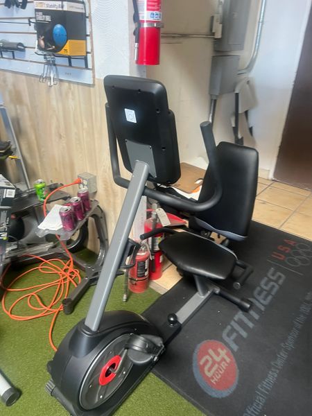 Recumbent sit down bike