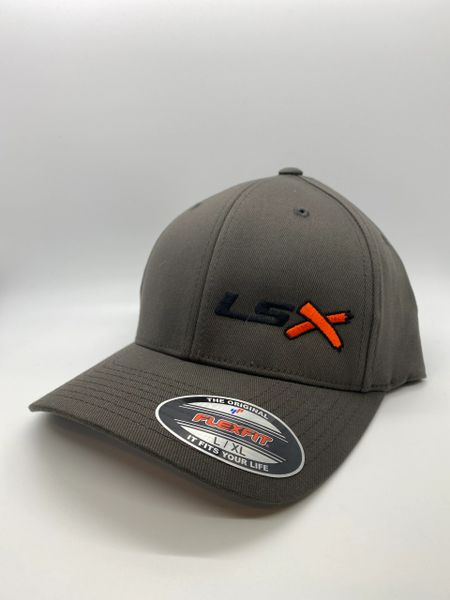 LSX -Dark Grey Flexfit (Black/Orange/Black)