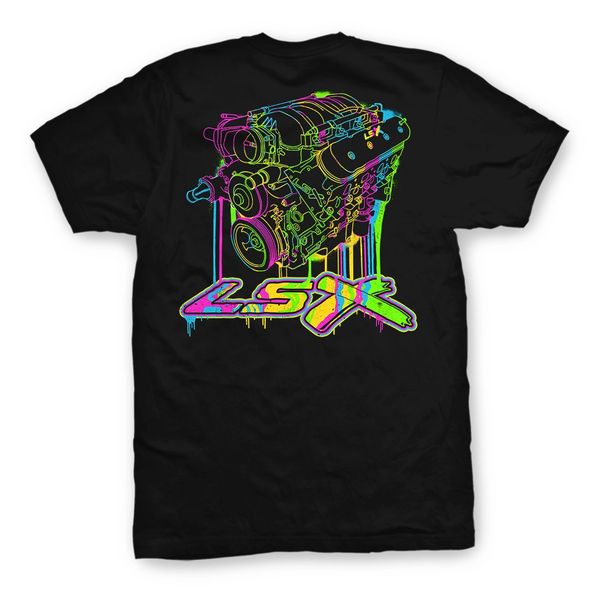 Drip Tee (Neon Green/Black)