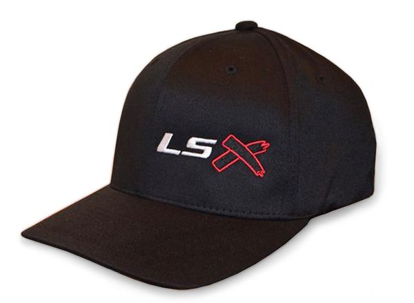 LSX - Flexfit (Black/White/Black/Red)