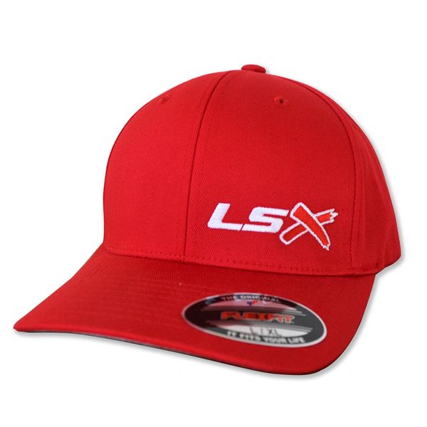 LSX - Flexfit red (WHITE RED WHITE)