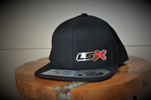 LSX Hotrods&Musclecars Official Flag Hat (Black Flatbill Snapback