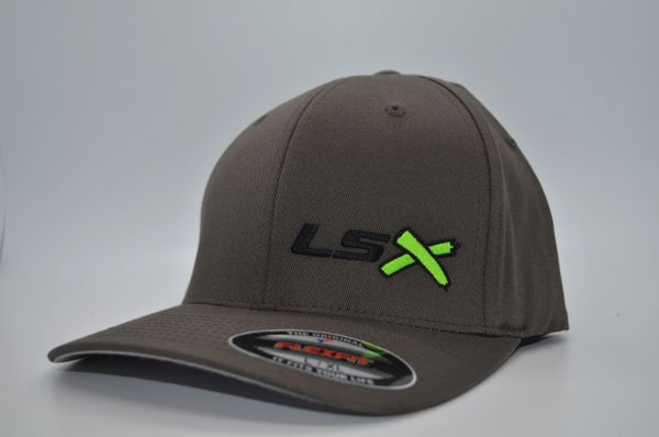 LSX -Dark Grey Flexfit (Black/Neon Green/Black)