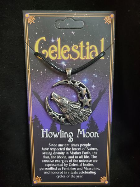 Necklace by Celestial: "Howling Moon"
