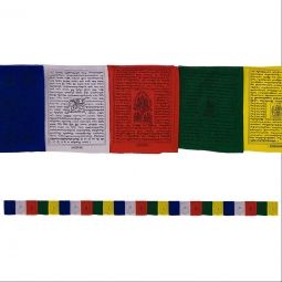 Tibetan Prayer Flags, 192" long