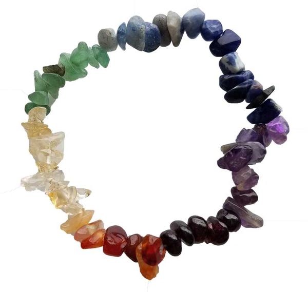 7-Chakra Chip Bracelets