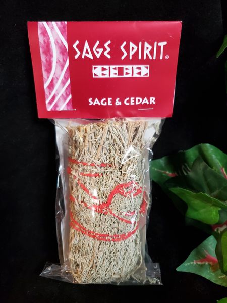 Smudge Bundle: 6" Sage & Cedar (Sage Spirit)
