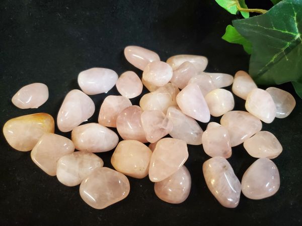 Tumbled Crystal: Quartz, Rose