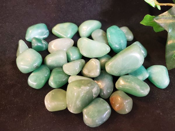 Tumbled Crystal: Aventurine, Green