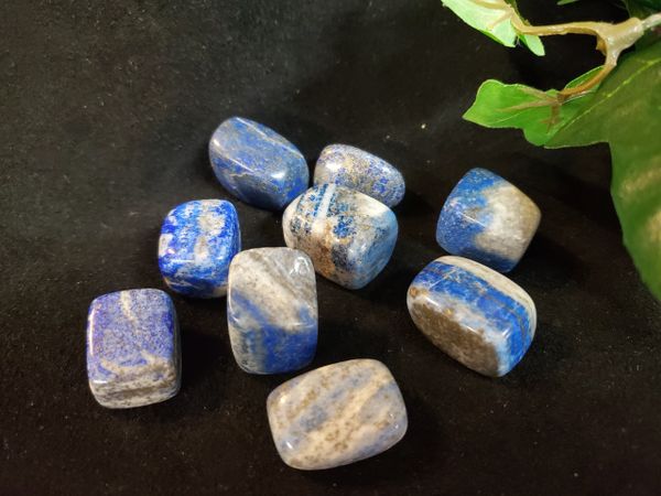 Tumbled Crystal: Lapis Lazuli