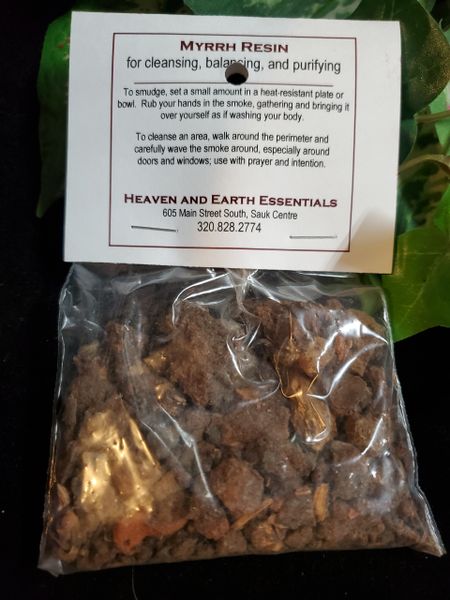 Granular Resin/Incense: Myrrh