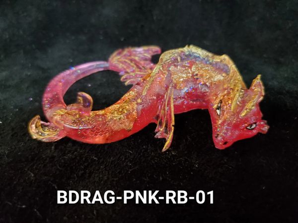Orgone Baby Dragon: Pink & Gold