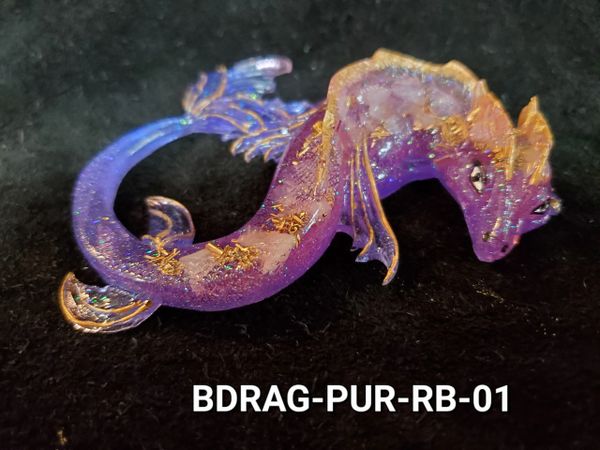 Orgone Baby Dragon: Pink, Purple & Sparkles