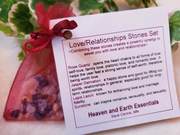 Crystal Synergy Set: Love/Relationships