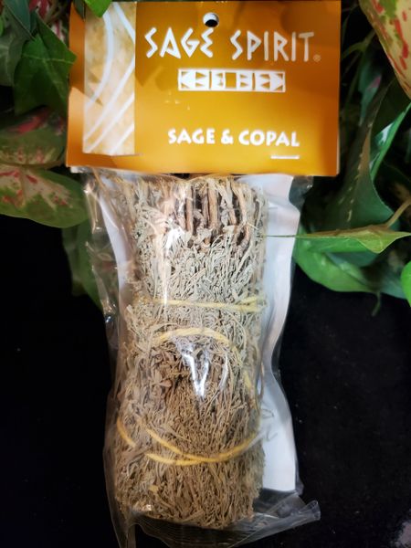 Smudge Bundle: 6" Sage & Copal (Sage Spirit)