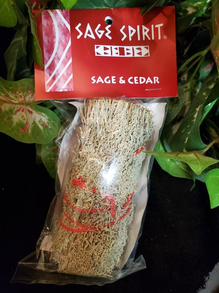 Smudge Bundle: 6" Sage & Cedar