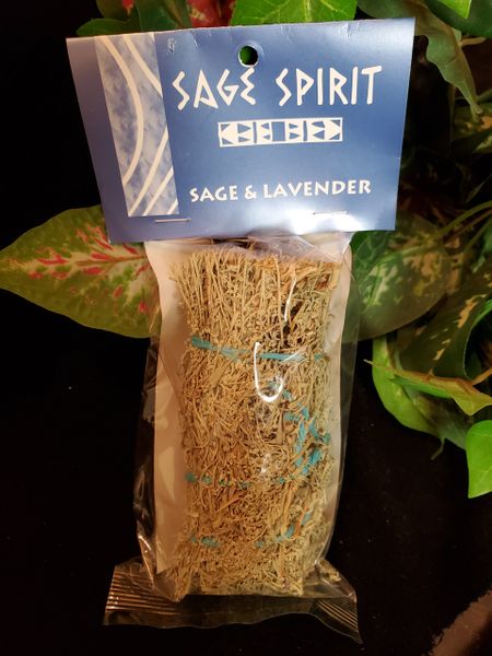 Smudge Bundle: 6" Sage & Lavender (Sage Spirit)