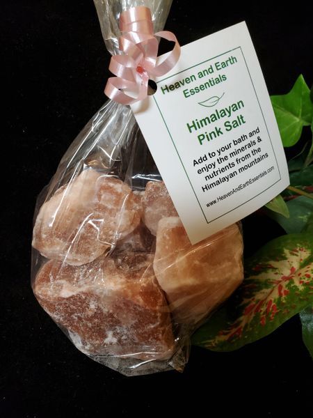 Himalayan Pink Salt Chunks, 1 lb bag