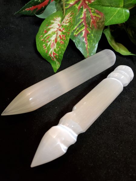 Selenite Healing Wand