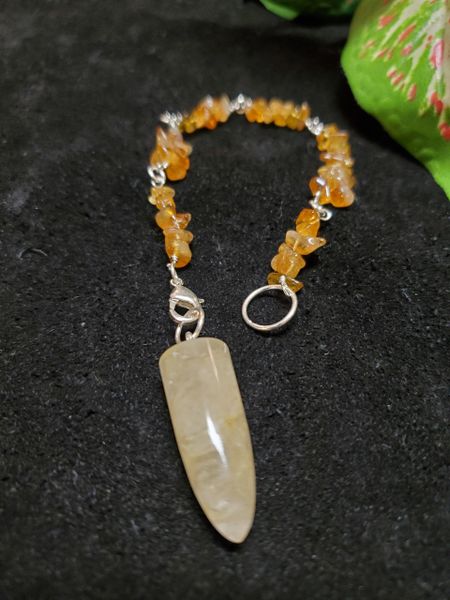 Pendulum Bracelet: Citrine