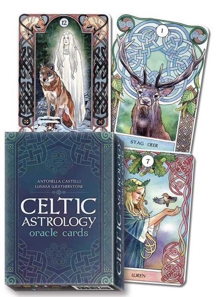 Celtic Astrology Oracle Cards, by Castelli & Fritzrandolph