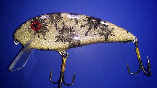 4.5 inch Jointed SS Shad-Custom Pattern