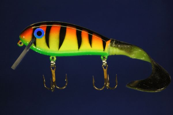 Baby Squirrely SS Shad-Firetiger Pattern