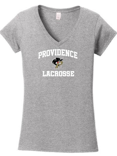 N. Ladies Providence Lacrosse v-neck t-shirt