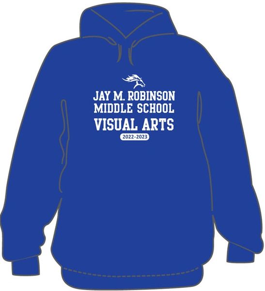 VISUAL ARTS with last name on back